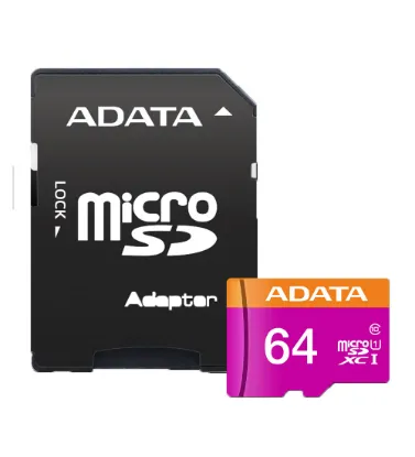 تصویر  کارت حافظه 64 گیگابایت ای دیتا مدل V10