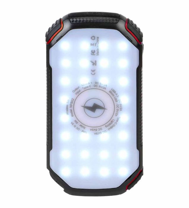 تصویر  پاوربانک نیتو مدل NPB02 15W ظرفیت 20000 میلی آمپر ساعت