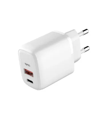 تصویر  شارژر دیواری تسکو 20 وات مدل TTC 65 (دو پورت)