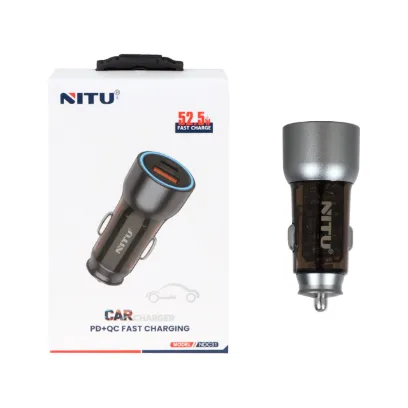 تصویر شارژر فندکی نیتو مدل NDC31 توان 52.5 وات