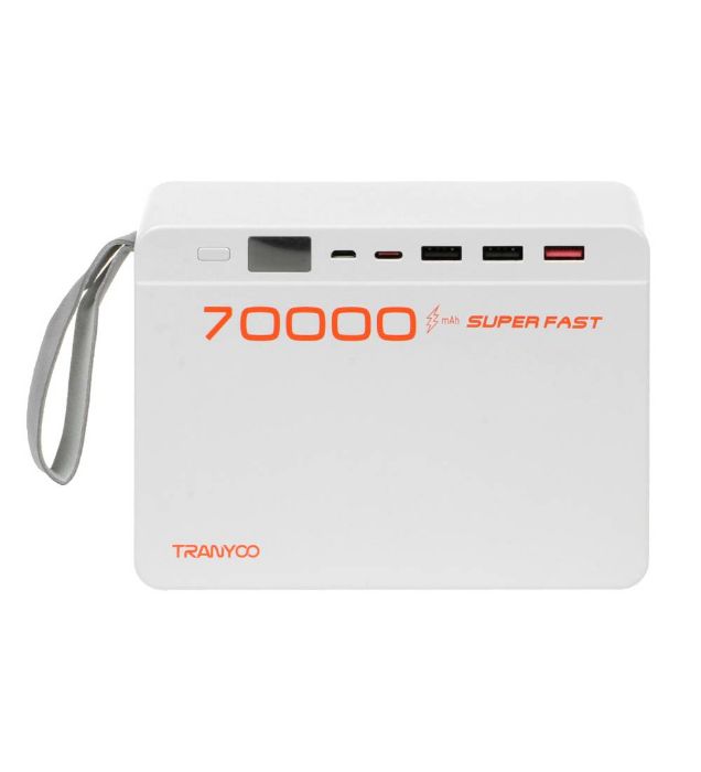 تصویر  پاوربانک ترانیو مدل T-F17 18W ظرفیت 70000 میلی آمپر ساعت