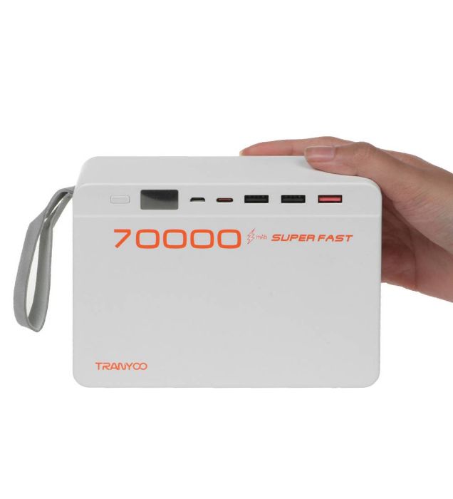 تصویر  پاوربانک ترانیو مدل T-F17 18W ظرفیت 70000 میلی آمپر ساعت