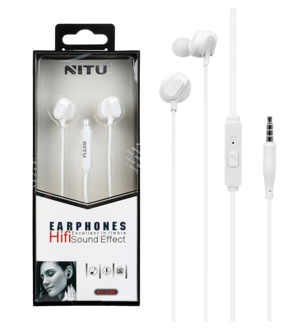 تصویر  هندزفری با سیم نیتو مدل H08