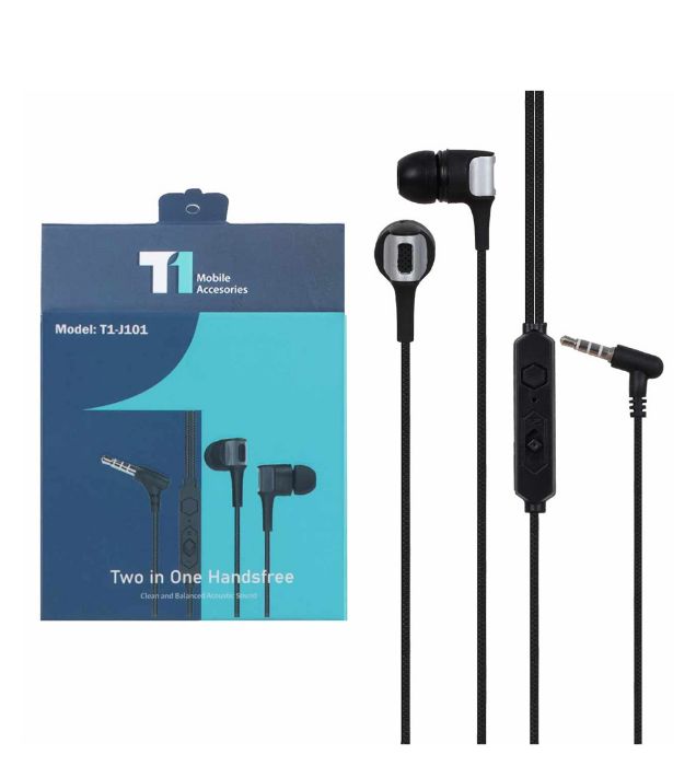 تصویر  هندزفری با سیم تی وان مدل  J101 تصویر  هندزفری با سیم تی وان مدل  J101