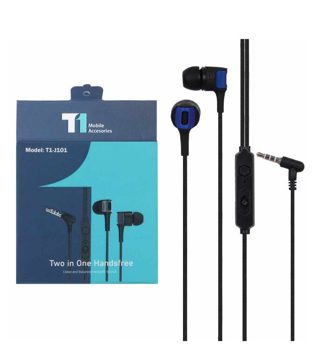 تصویر  هندزفری با سیم تی وان مدل  J101 تصویر  هندزفری با سیم تی وان مدل  J101