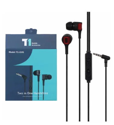 تصویر  هندزفری با سیم تی وان مدل  J101