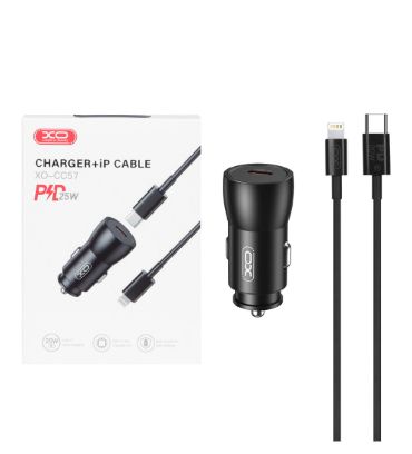 شارژر فندکی ایکس او مدل CC57 توان 25 وات