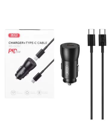 تصویر شارژر فندکی ایکس او مدل CC57 توان 25 وات