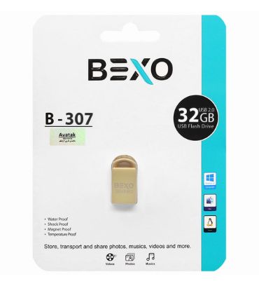 فلش مموری بکسو مدل B-307 USB 2.0 ظرفیت 32 گیگابایت