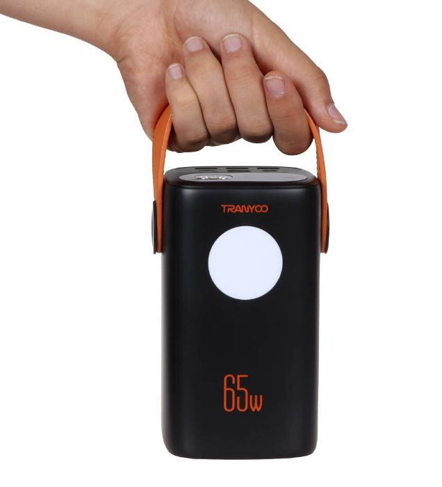 تصویر  پاوربانک ترانیو مدل T-F23 65W ظرفیت 60000 میلی آمپر ساعت