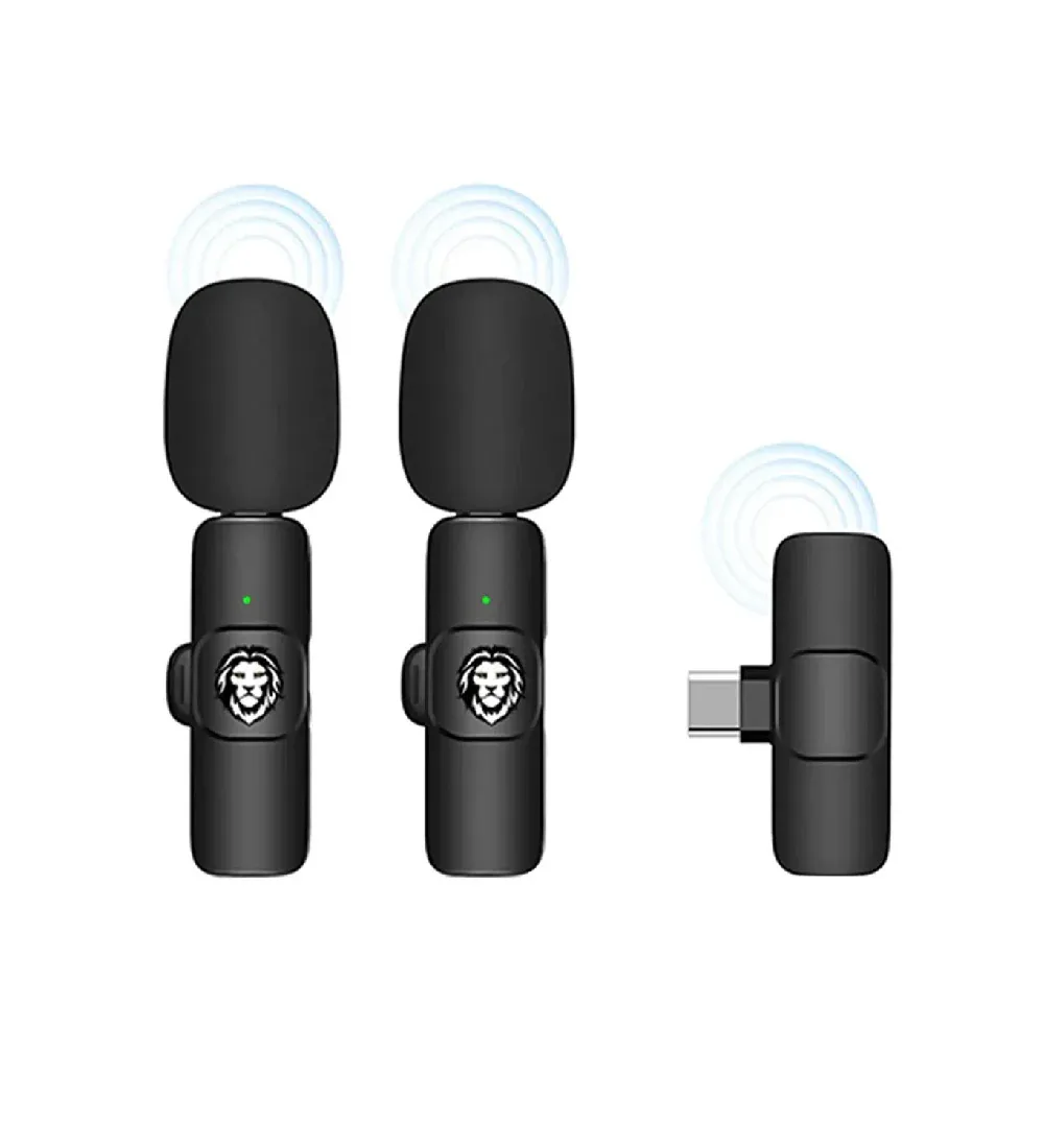 تصویر  میکروفن یقه‌ای گرین لاین Type-C مدل GN3WIRMICPBK