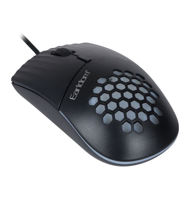 تصویر  ماوس باسیم گیمینگ ارلدام مدل KM5