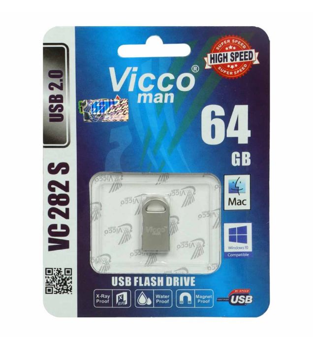 تصویر  فلش مموری ویکومن مدل VC282 S ظرفیت 64 گیگابایت