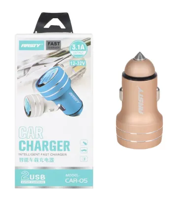 تصویر  شارژر فندکی انتسی مدل CAR-05 توان 15 وات