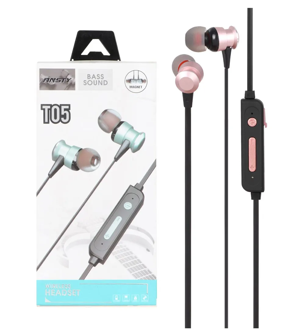 تصویر  هندزفری گردنی انتسی مدل T05