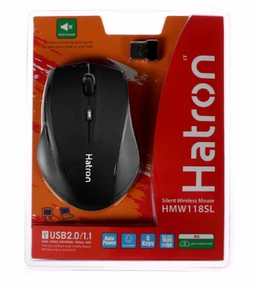 تصویر  ماوس بی سیم هترون مدل HMW118SL