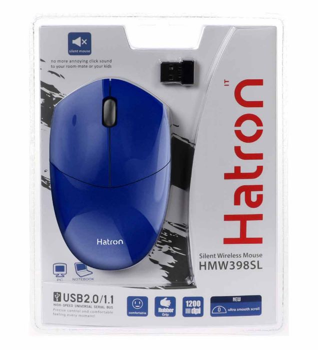 تصویر  ماوس بی سیم هترون مدل HMW398SL تصویر  ماوس بی سیم هترون مدل HMW398SL