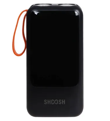 تصویر  پاوربانک شوش مدل SH-120 22.5W ظرفیت 20000 میلی آمپر ساعت