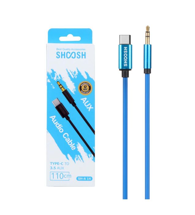 تصویر  کابل تبدیل AUX To Type-C شوش مدل SH-A 14