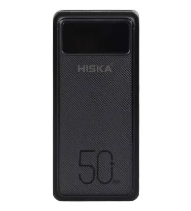 تصویر  پاوربانک هیسکا مدل HP-510PD 22.5W ظرفیت 50000 میلی آمپر ساعت