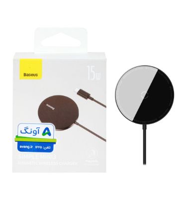 شارژر وایرلس بیسوس مدل SIMPLE MINI3