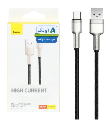 تصویر  کابل شارژ فست بیسوس تایپ سی مدل CAKF000101