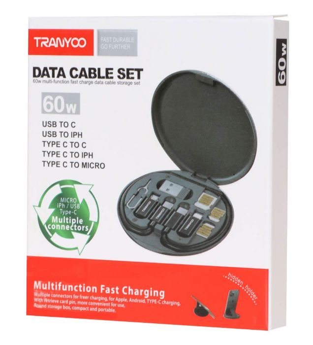 تصویر  مجموعه لوازم جانبی موبایل ترانیو مدل T-E100 تصویر  مجموعه لوازم جانبی موبایل ترانیو مدل T-E100