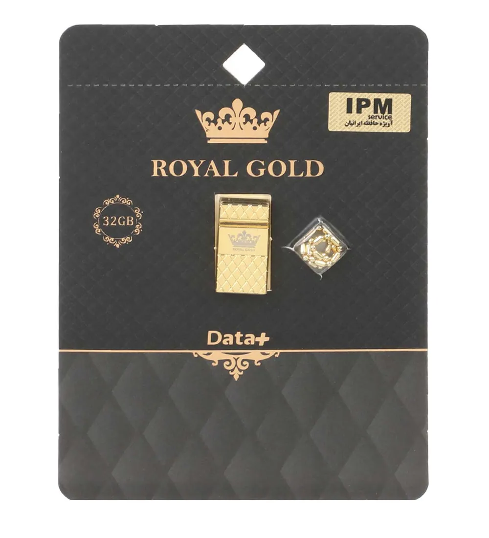 تصویر  فلش مموری دیتاپلاس مدل Royal Gold USB2.0 ظرفیت 32 گیگابایت