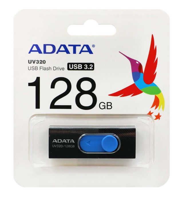 تصویر  فلش مموری ای دیتا مدل UV320 ظرفیت 128 گیگابایت تصویر  فلش مموری ای دیتا مدل UV320 ظرفیت 128 گیگابایت