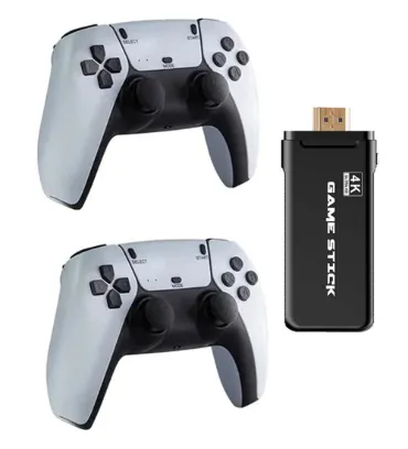 تصویر  کنسول بازی مدل Game Stick 4K Ultra HD سفید