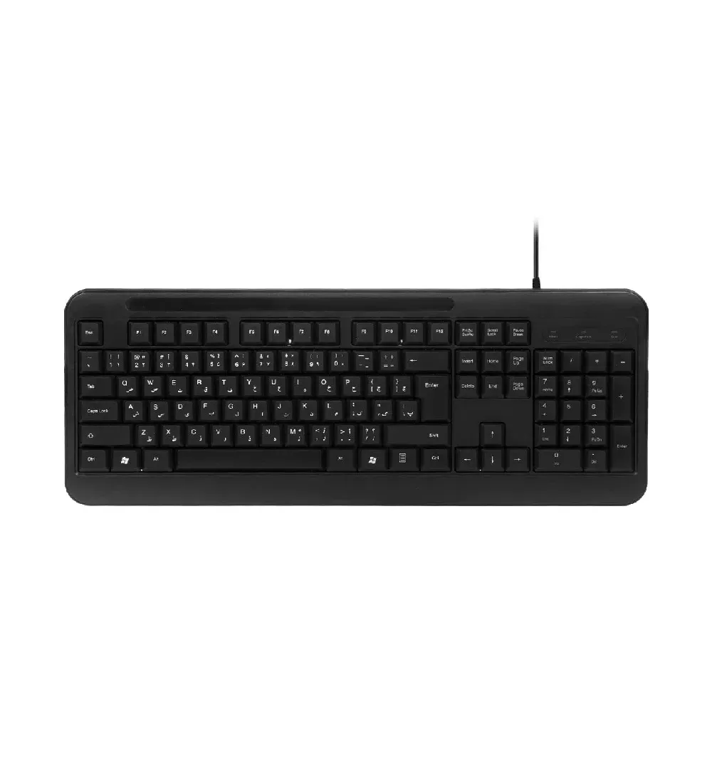 تصویر  کیبورد با سیم شوش مدل SH63