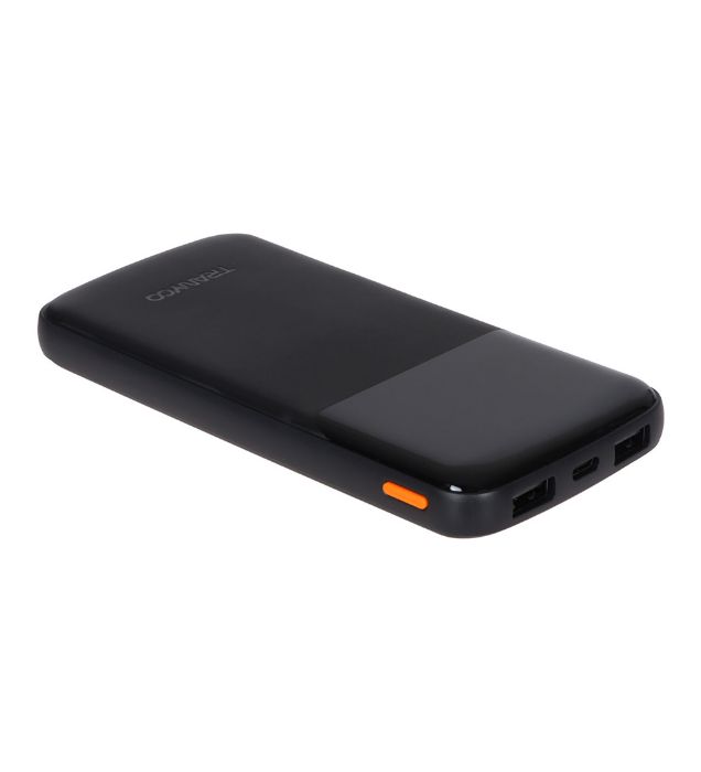 تصویر  پاوربانک ترانیو 10W مدل T-D08  ظرفیت 10000 میلی آمپر ساعت