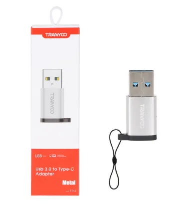 تصویر  تبدیل Type-C به USB3.0 ترانیو مدل T-E42