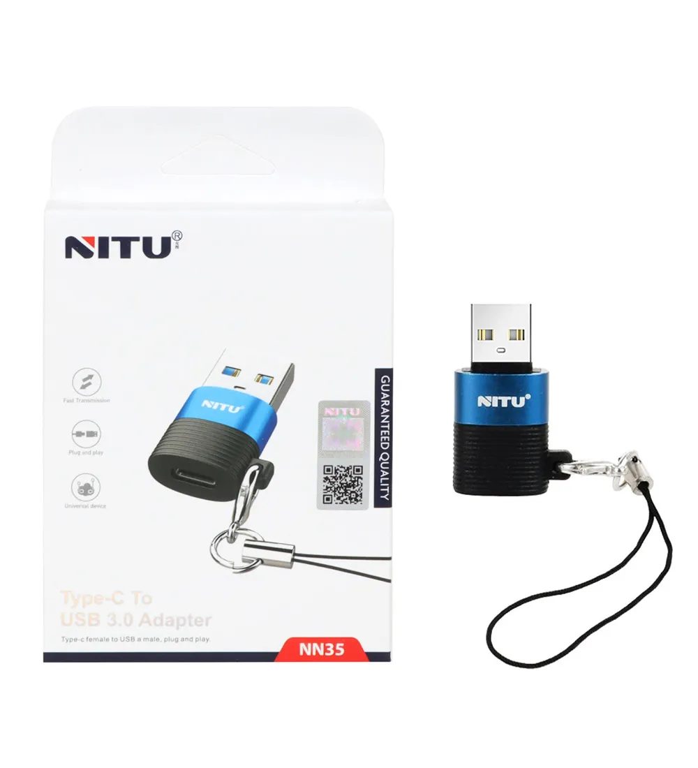 تصویر  تبدیل Type-C به USB نیتو مدل NN35
