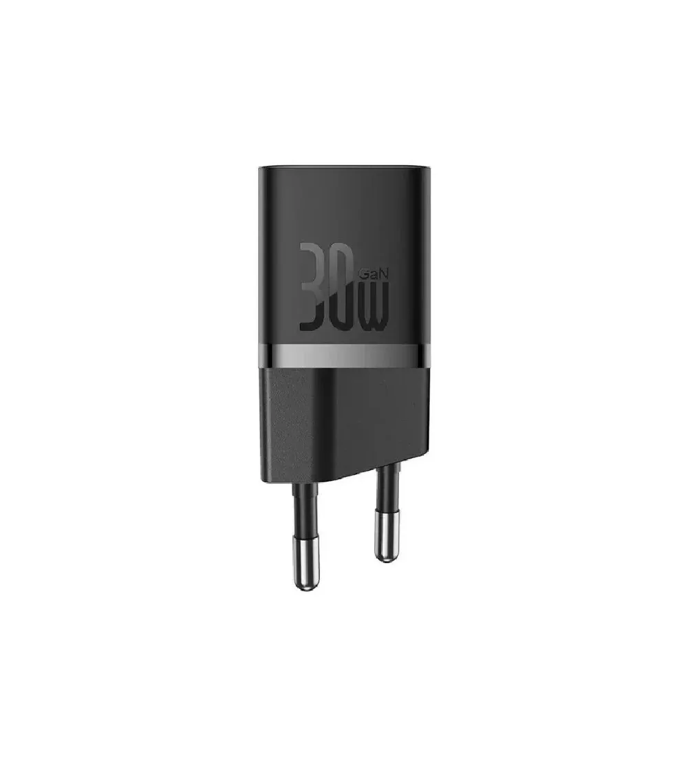 تصویر  شارژر دیواری 30 وات باسئوس مدل GaN5 Fast Charger(mini) 1C CCGN070