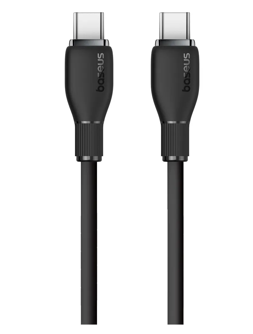 تصویر  کابل تبدیل Type-C به Type-C بیسوس مدل Pudding Fast Charging 100W