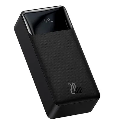 تصویر  پاوربانک باسئوس 20W مدل Bipow Digital Display PPBD050400 ظرفیت 30000 میلی آمپر