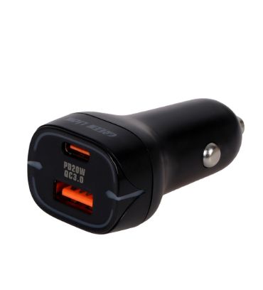 شارژر فندکی گرین لاین مدل GN38WPCTCCCBK توان 38 وات