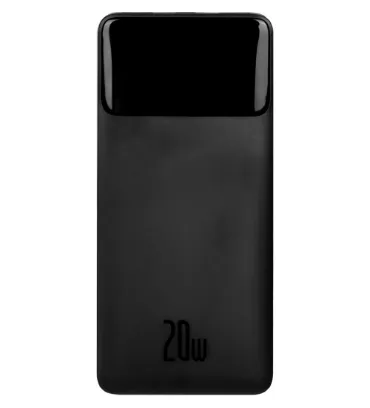 تصویر پاوربانک باسئوس فست شارژ 20W مدل PPBD20K ظرفیت 20000 میلیآمپر ساعت