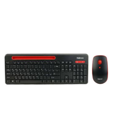 کیبورد و ماوس بی سیم هترون مدل HKCW135