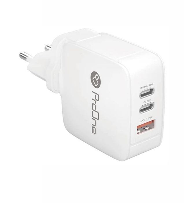 تصویر  شارژر دیواری پرووان 65 وات مدل PWC565