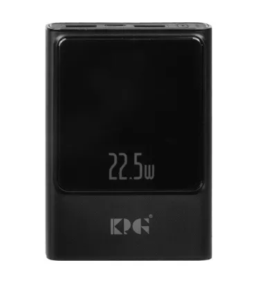 تصویر پاوربانک (PD و فست شارژ) کی پی جی 22.5W مدل KPG-105 ظرفیت 10000 میلی آمپر ساعت