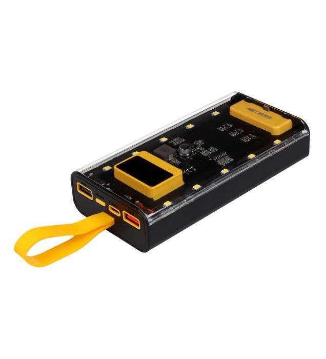 تصویر  پاوربانک گرین لاین PD و فست شارژ 20W مدل GNTRAPB10KBK ظرفیت 10000 میلی آمپر ساعت