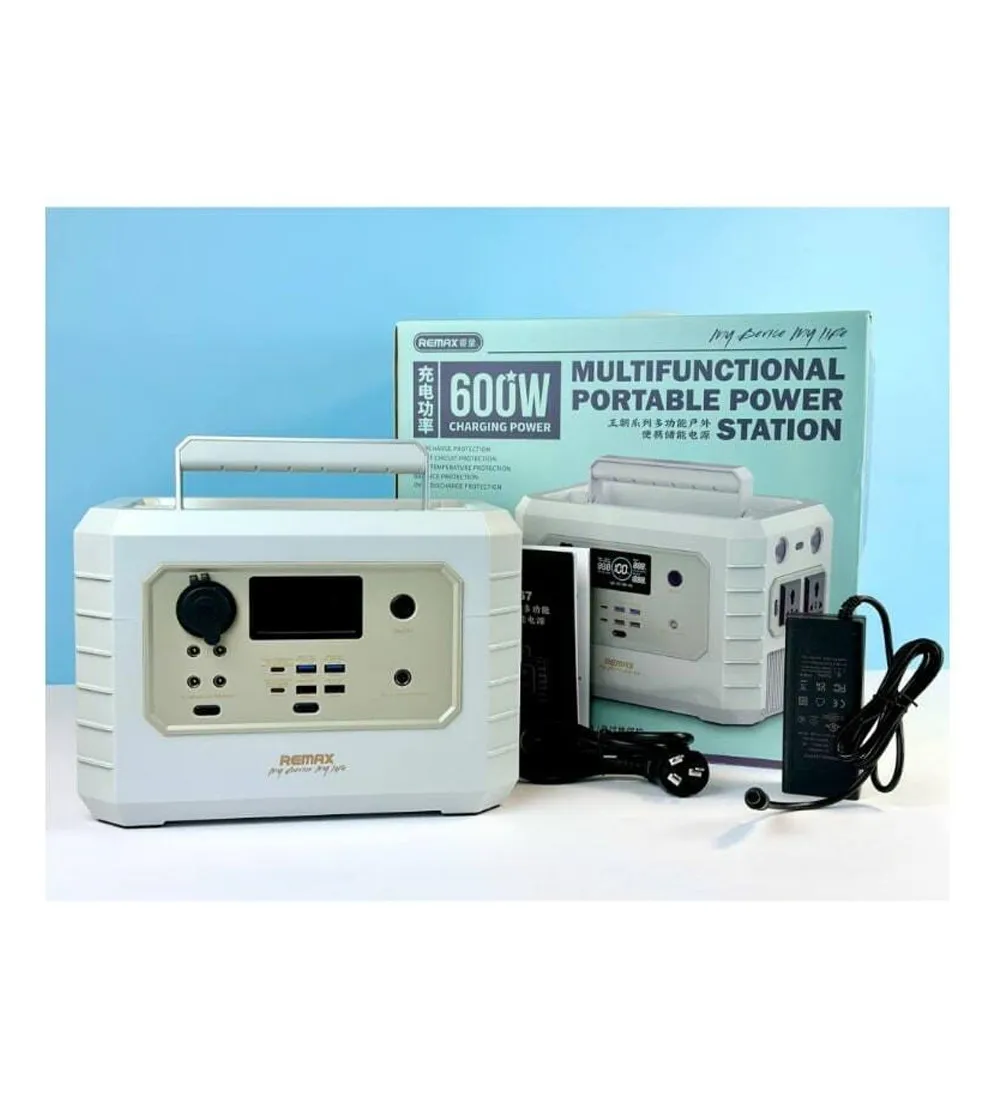 تصویر  پاوربانک ریمکس 600W مدل RPP-567 ظرفیت 168000 میلی آمپر ساعت