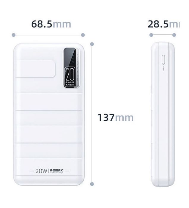 تصویر  پاوربانک ریمکس 22.5W مدل RPP-316 ظرفیت 20000 میلی آمپر ساعت