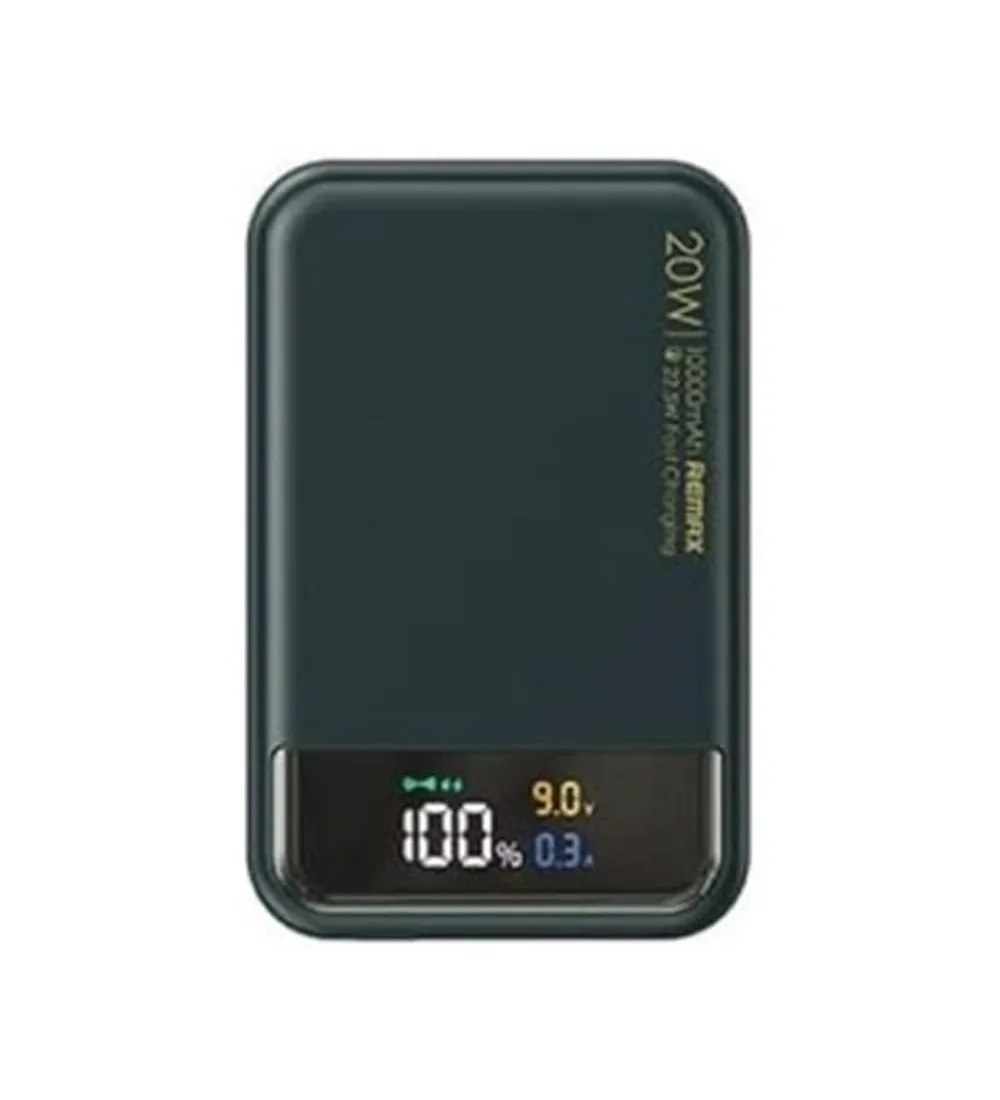 تصویر  پاوربانک وایرلس ریمکس 20W مدل RPP-525  ظرفیت 10000 میلی آمپر ساعت