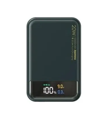 تصویر پاوربانک وایرلس ریمکس 20W مدل RPP-525 ظرفیت 10000 میلی آمپر ساعت
