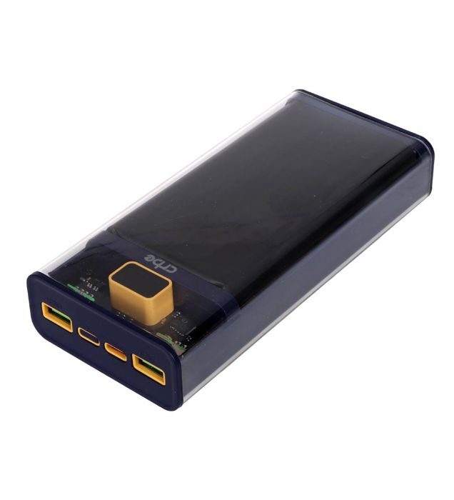 تصویر  پاوربانک (PD و فست شارژ) کربی 22.5W مدل CR-P103 ظرفیت 20000 میلی آمپر ساعت