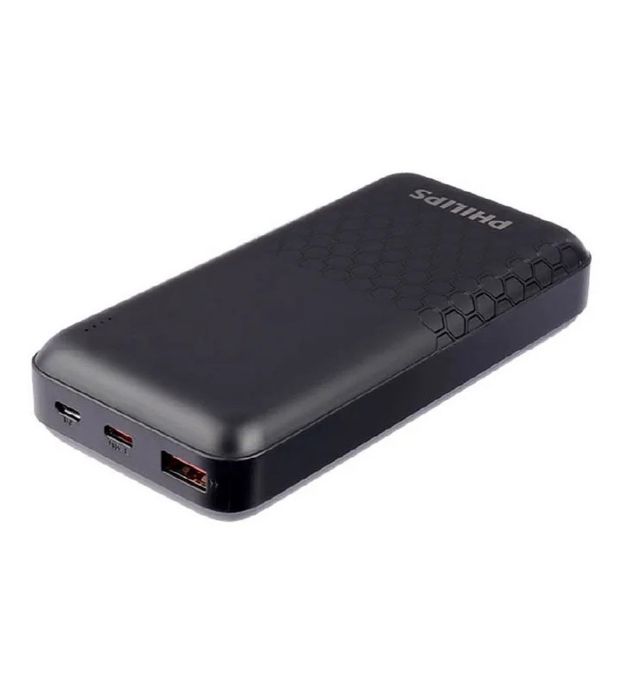 تصویر  پاوربانک فیلیپس فست شارژ 20W مدل DLP2002 ظرفیت 20000 میلی آمپر ساعت