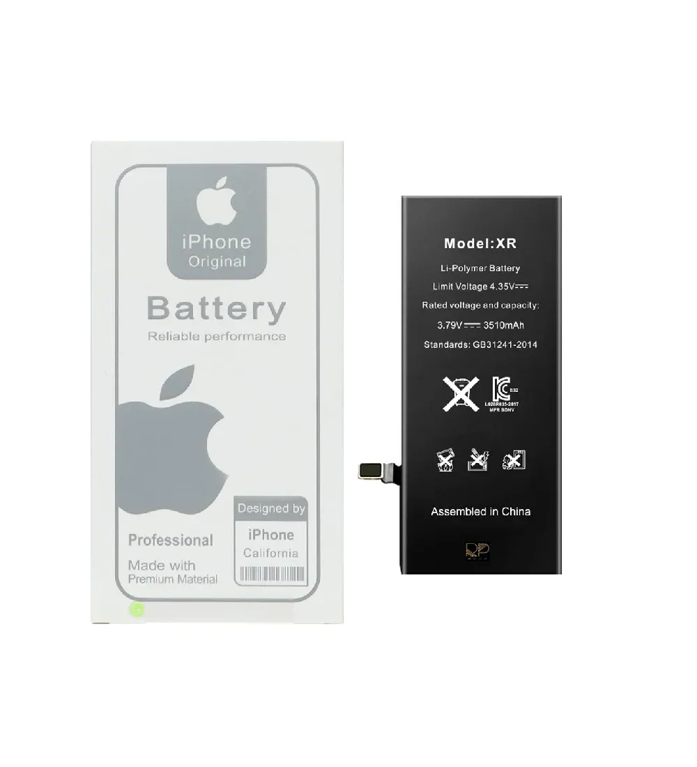 تصویر  باتری موبایل اورجینال پک دار آیفون مدل ایکس آر